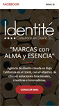 Mobile Screenshot of identite.com.mx